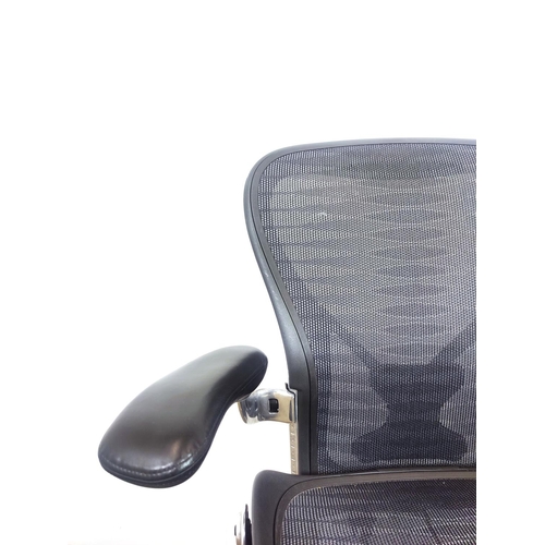 363 - HERMAN MILLER AERON DESK CHAIR, by Bill Stumpf and Don Chadwick, 67cm W x 106 H.