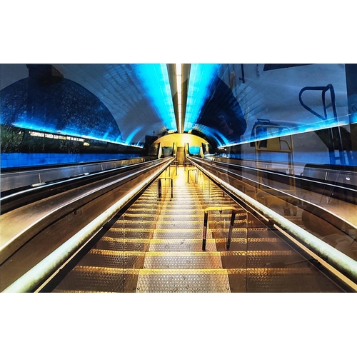 74 - COBRA ART COMPANY, photoprint on plexiglass of Lisbon subway, 120cm x 180cm.