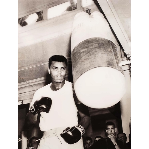 79 - COBRA ART COMPANY, photoprint on plexiglass of Muhammad Ali, 150cm x 200cm.