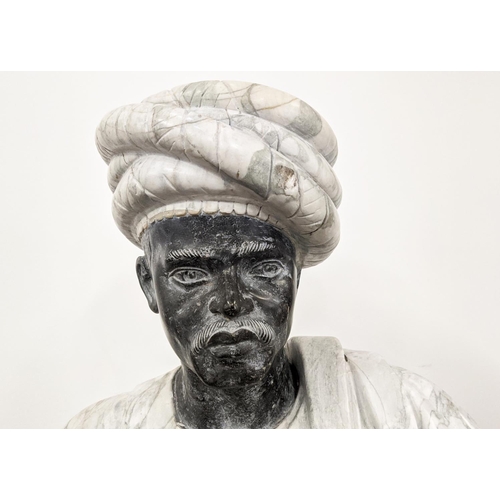 2 - AFTER CHARLES CORDIER, (French 1827-1905), 'Man from Sudan in Algerian Dress', in grey and white var... 