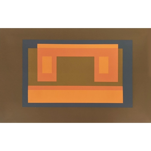 93 - JOSEPH ALBERS VARIANTS, screen prints, framed (2 in one frame), each 30cm x 40cm.