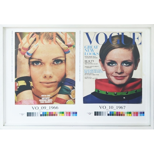 60 - VOGUE MAGAZINE CHROMOLINS, a set of four, 49cm x 65cm. (4)