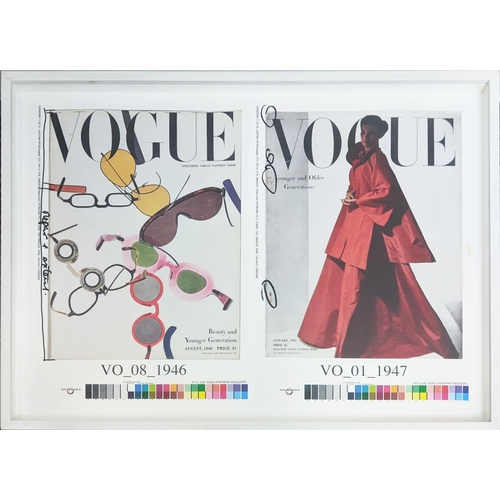 60 - VOGUE MAGAZINE CHROMOLINS, a set of four, 49cm x 65cm. (4)