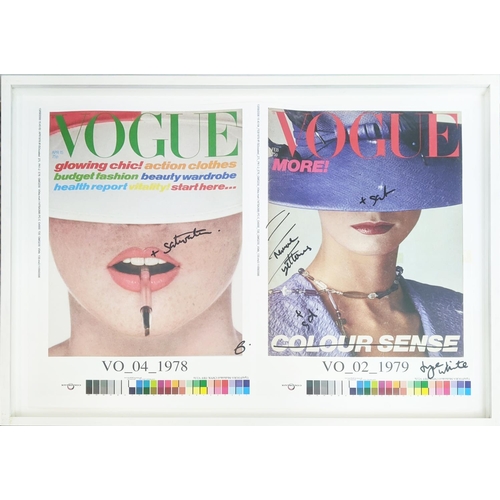 60 - VOGUE MAGAZINE CHROMOLINS, a set of four, 49cm x 65cm. (4)