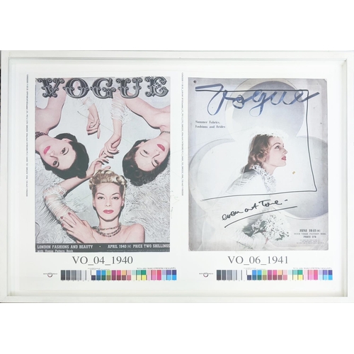 60 - VOGUE MAGAZINE CHROMOLINS, a set of four, 49cm x 65cm. (4)