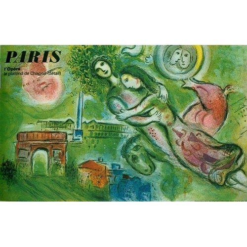 51 - AFTER MARC CHAGALL (1887-1985), Paris Opera: Romeo and Juliet (s.9349), original lithograph, 1964, o... 