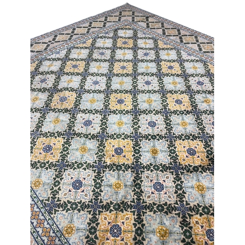 164 - FINE PERSIAN TEHRAN DESIGN CARPET, 383cm x 300cm.