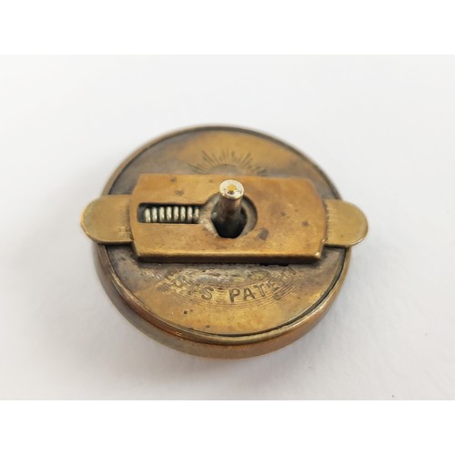 30A - A COLLECTION OF ANTIQUE PIECES, comprising 19th century buttonhole stud depicting a Classical profil... 