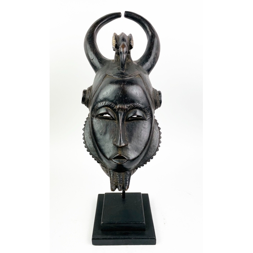 14 - YAOURE MASK, Ivory Coast, 55cm H.