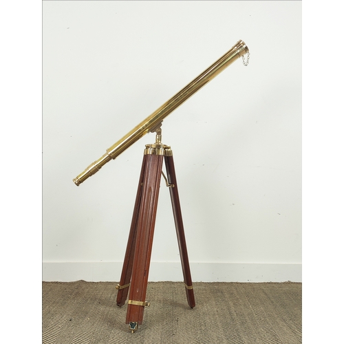 426 - TELESCOPE ON STAND, adjustable, approx 100cm H.