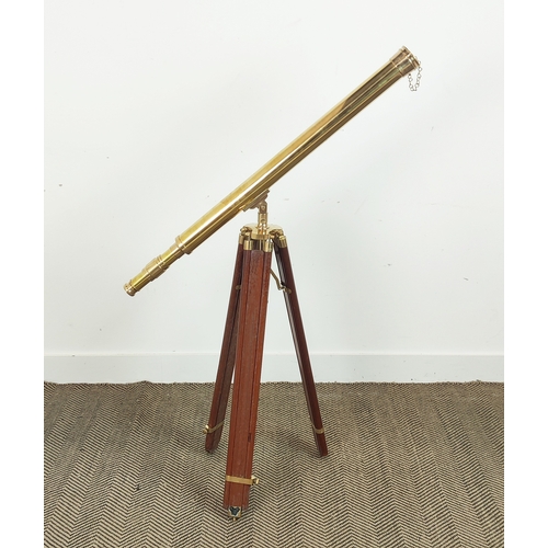 426 - TELESCOPE ON STAND, adjustable, approx 100cm H.