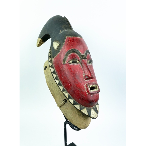 5 - A BAOULE MASK, Ivory Coast, 60cm H.