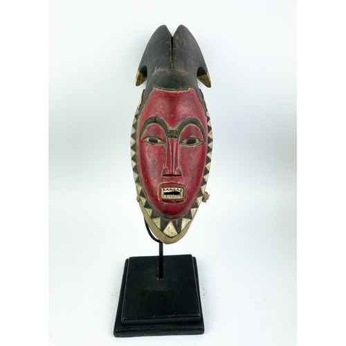 5 - A BAOULE MASK, Ivory Coast, 60cm H.