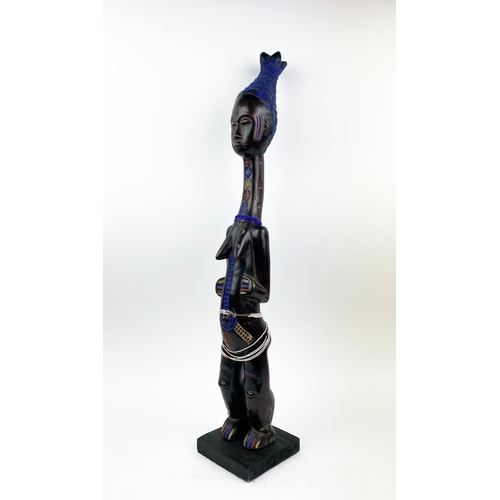 7 - KOULANGO FIGURE,  Ivory Coast, 80cm H.