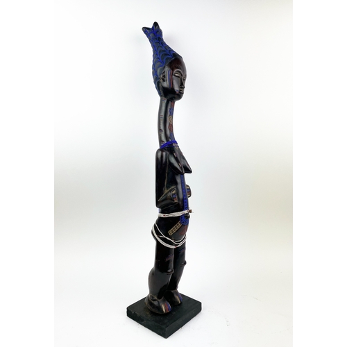 7 - KOULANGO FIGURE,  Ivory Coast, 80cm H.