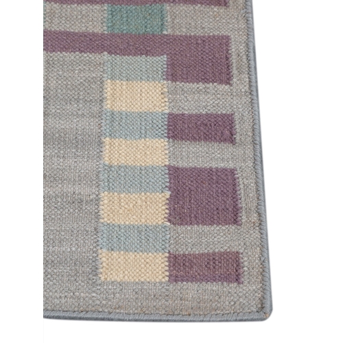 86 - FINE SCANDANAVIAN DESIGN KILIM, 274cm x 183cm.