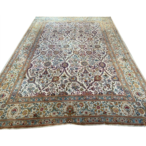 96 - KASHAN CARPET, 385cm x 265cm.