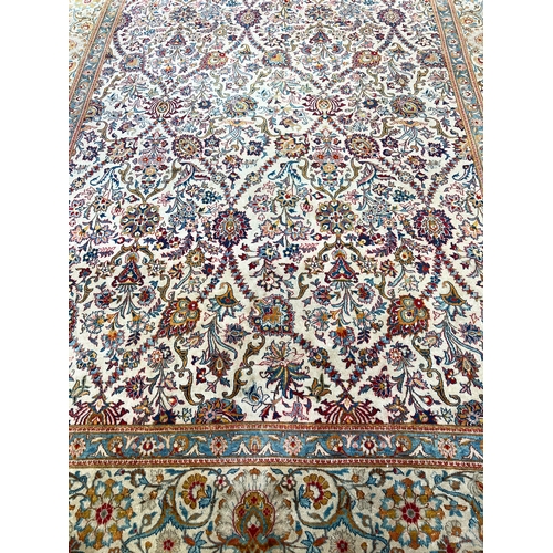 96 - KASHAN CARPET, 385cm x 265cm.