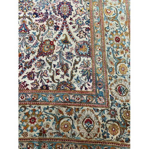 96 - KASHAN CARPET, 385cm x 265cm.