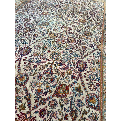 96 - KASHAN CARPET, 385cm x 265cm.