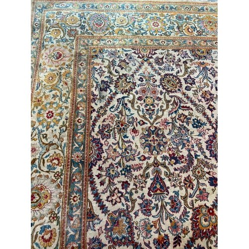 96 - KASHAN CARPET, 385cm x 265cm.