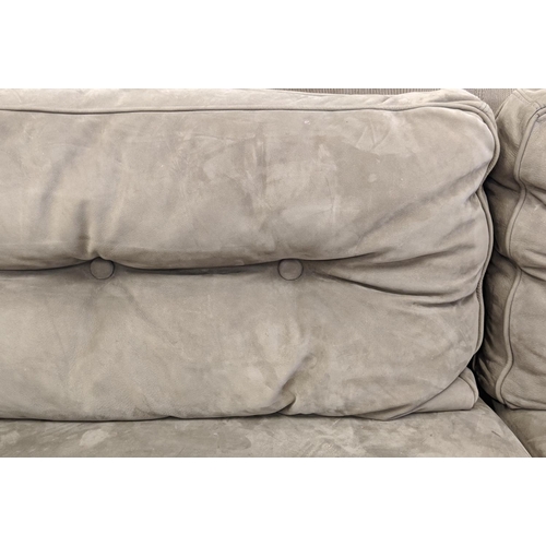 491 - KATHARINE POOLEY VOGUE SOFA, 233cm W.