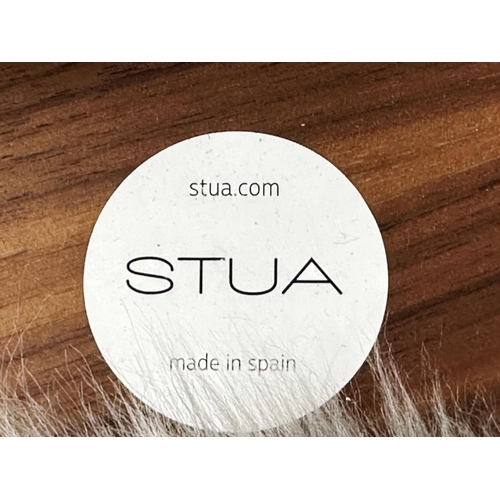 352 - STUA SOLAPA TABLE, later upholstered finish, 130cm  W x 34cm D x 50cm H.