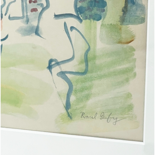 92 - RAOUL DUFY (1877-1953), 'Henley 1929', lithograph, pencil, signed and numbered 655/1000, 27cm x 37cm... 