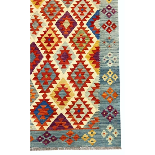 97 - FINE ANATOLIAN KILIM, 251cm x 177cm.