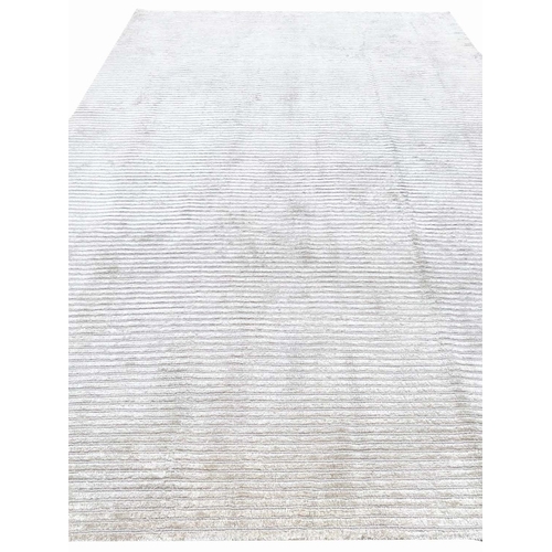 104 - THE RUG COMPANY CARPET, 270cm x 190cm, silk and wool.