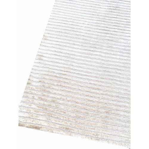 104 - THE RUG COMPANY CARPET, 270cm x 190cm, silk and wool.