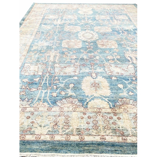 109 - FINE AMRITSAR CARPET, 395cm x 310cm.