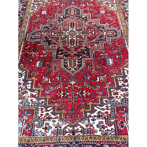 114A - HERIZ CARPET, 335cm x 224cm.