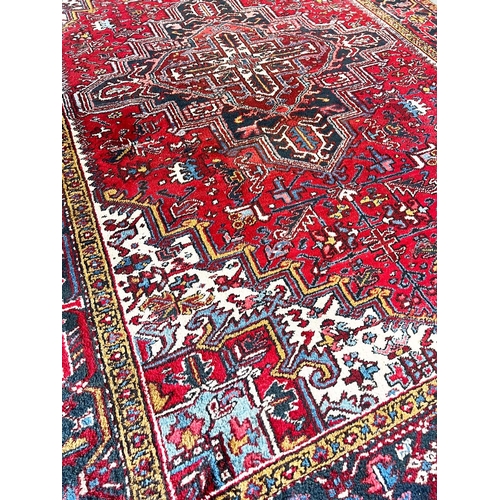 114A - HERIZ CARPET, 335cm x 224cm.