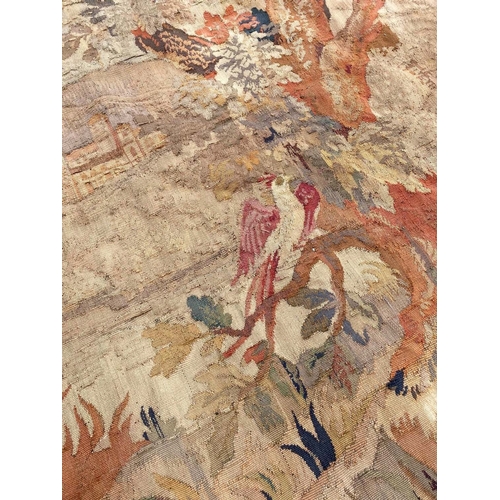 32 - ANTIQUE VERDURE DESIGN TAPESTRY, 226cm x 210cm.