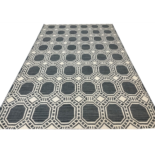 54 - FINE SCANDINAVIAN DESIGN KILIM, 301cm x 200cm.