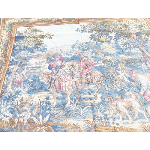 59 - VERDURE DESIGN FRENCH TAPESTRY, 235cm x 190cm.