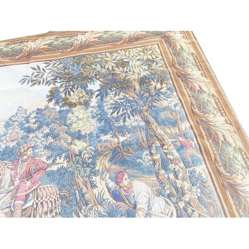 59 - VERDURE DESIGN FRENCH TAPESTRY, 235cm x 190cm.