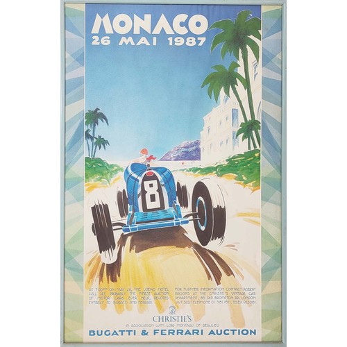 489 - 'MONACO, 11 May 1988, 'Auction of Fine Alfa Romeo, Ferrari and Maseratti, Motor Cars', & three other... 