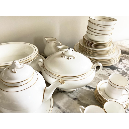 503 - DINNER SERVICE, English Fine Bone China Royal Worcester 'Contessa', twelve place, six piece settings... 