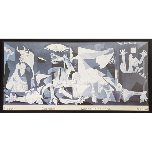 55 - PABLO PICASSO, 'Guernica, Museo Reina Sofia, Madrid', giclee, 47cm x 97cm, framed.