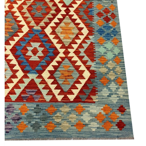 63 - FINE ANATOLIAN KILIM, 248cm x 173cm.