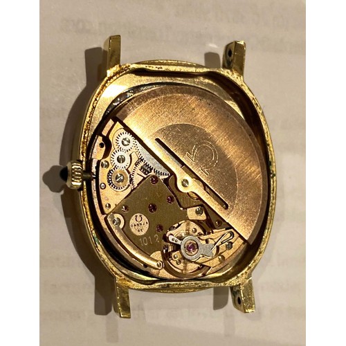 32A - OMEGA DE VILLE WRISTWATCH, 1974, Reference 162.0063, automatic movement, Cal. 1012. original buckle,... 