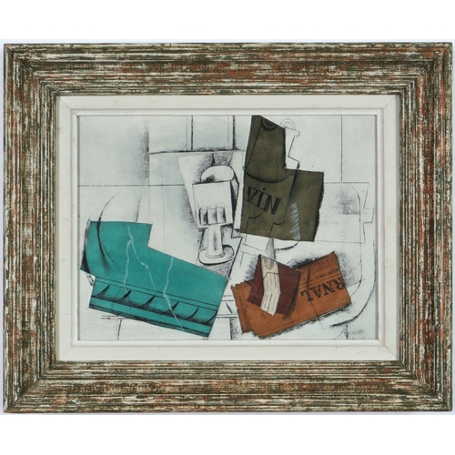 111 - PABLO PICASSO, 'Le Journal', rare pochoir, 1955, limited edition: 200, suite: venti pochoir, Silvana... 