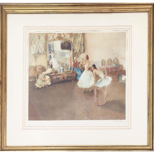 83 - SIR WILLIAM RUSSEL FLINT(1880-1969), a set of three lithographs, signed in pencil and blind stamped,... 