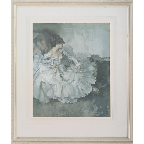 84 - SIR WILLIAM RUSSELL FLINT (1880-1969), a set of three lithographs, largest 85cm x 98cm. (3)