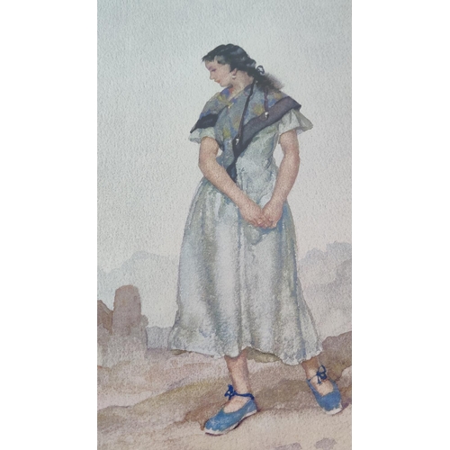 84 - SIR WILLIAM RUSSELL FLINT (1880-1969), a set of three lithographs, largest 85cm x 98cm. (3)