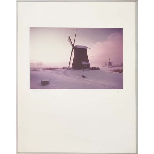 61 - 20TH CENTURY PHOTOPRINTS, Tiumpan Head lighthouse, Outer Hebrides, Mantgum Friesland and Schermerhor... 