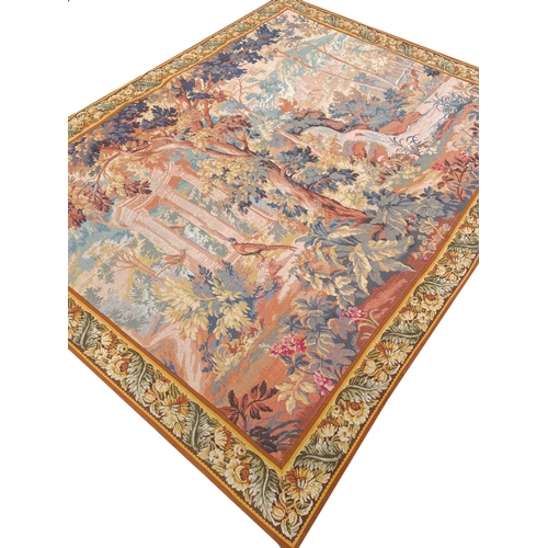 148 - FRENCH VERDURE DESIGN TAPESTRY, 200cm x 150cm.