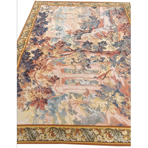 148 - FRENCH VERDURE DESIGN TAPESTRY, 200cm x 150cm.